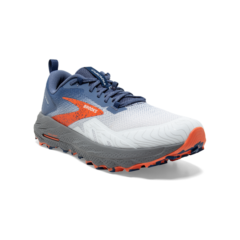 Brooks cascadia 9 mens top grey