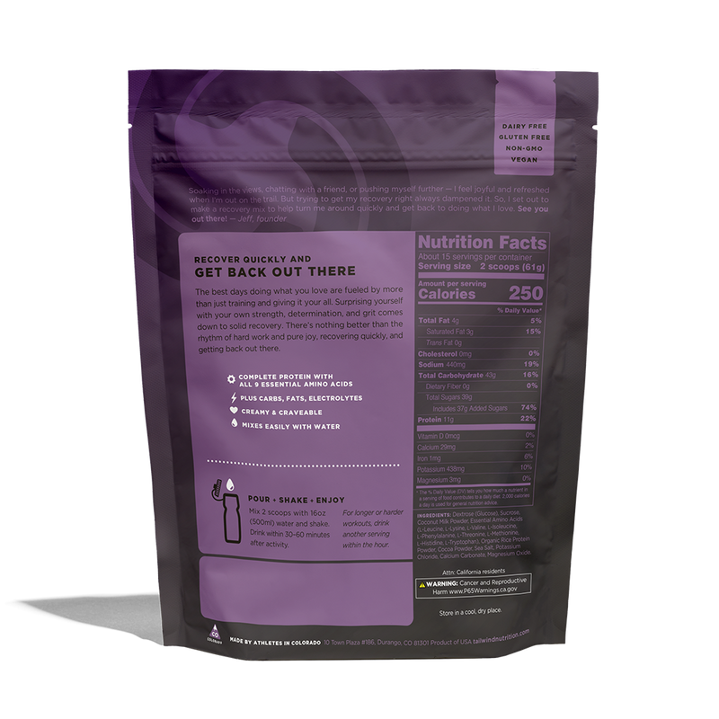 Recovery Mix Chocolate - 15 Servings